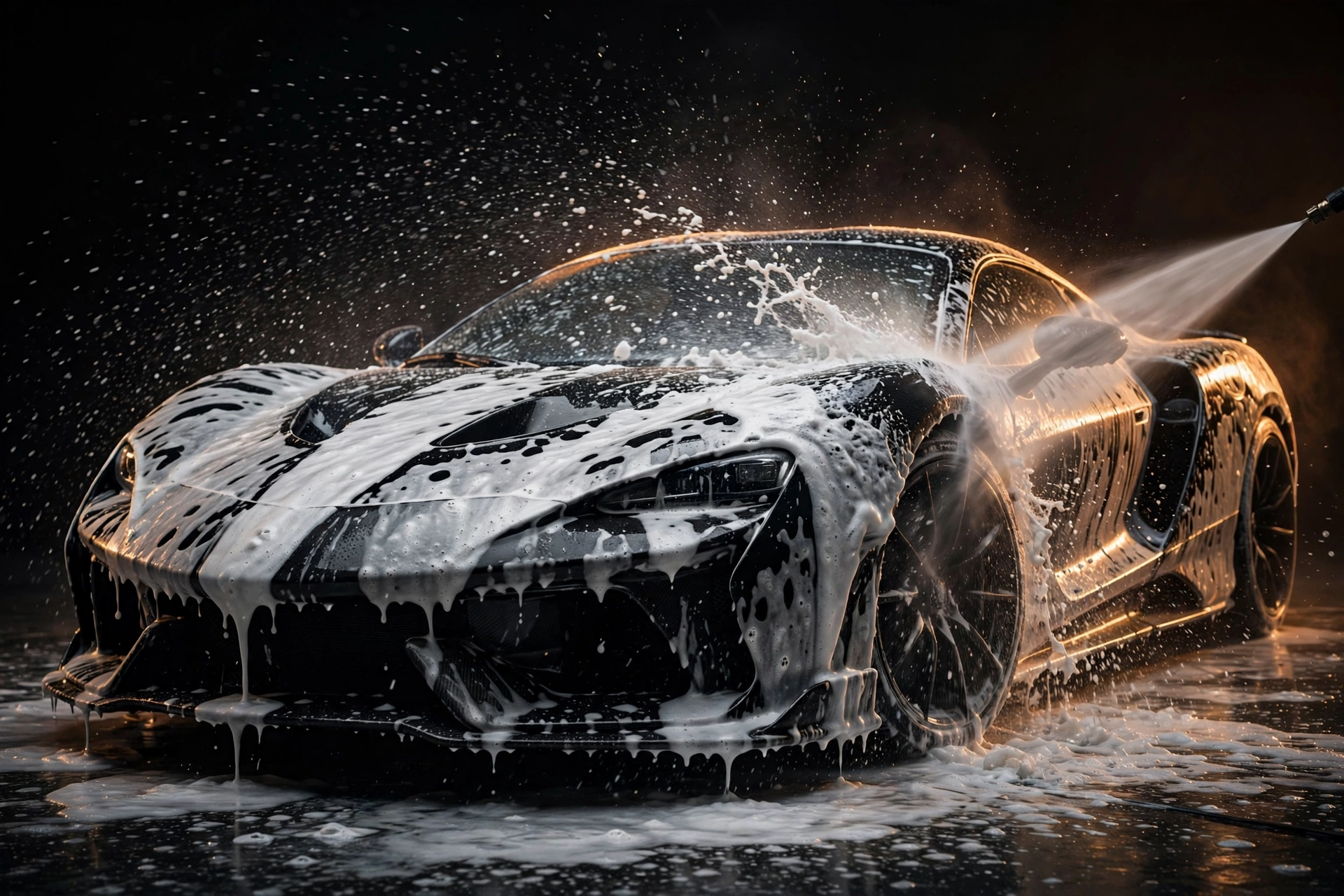Exterior foam wash